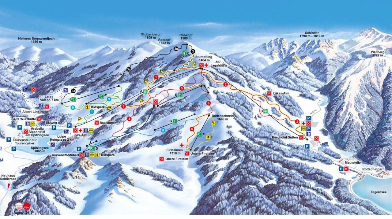 Blsv Sportcamp Direkt Am Kurvenlift Vandrarhem Schliersee Exteriör bild